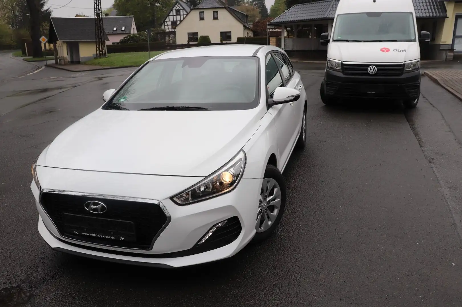 Hyundai i30 cw Kombi Select Spur ACC  netto 8395€ Wit - 1