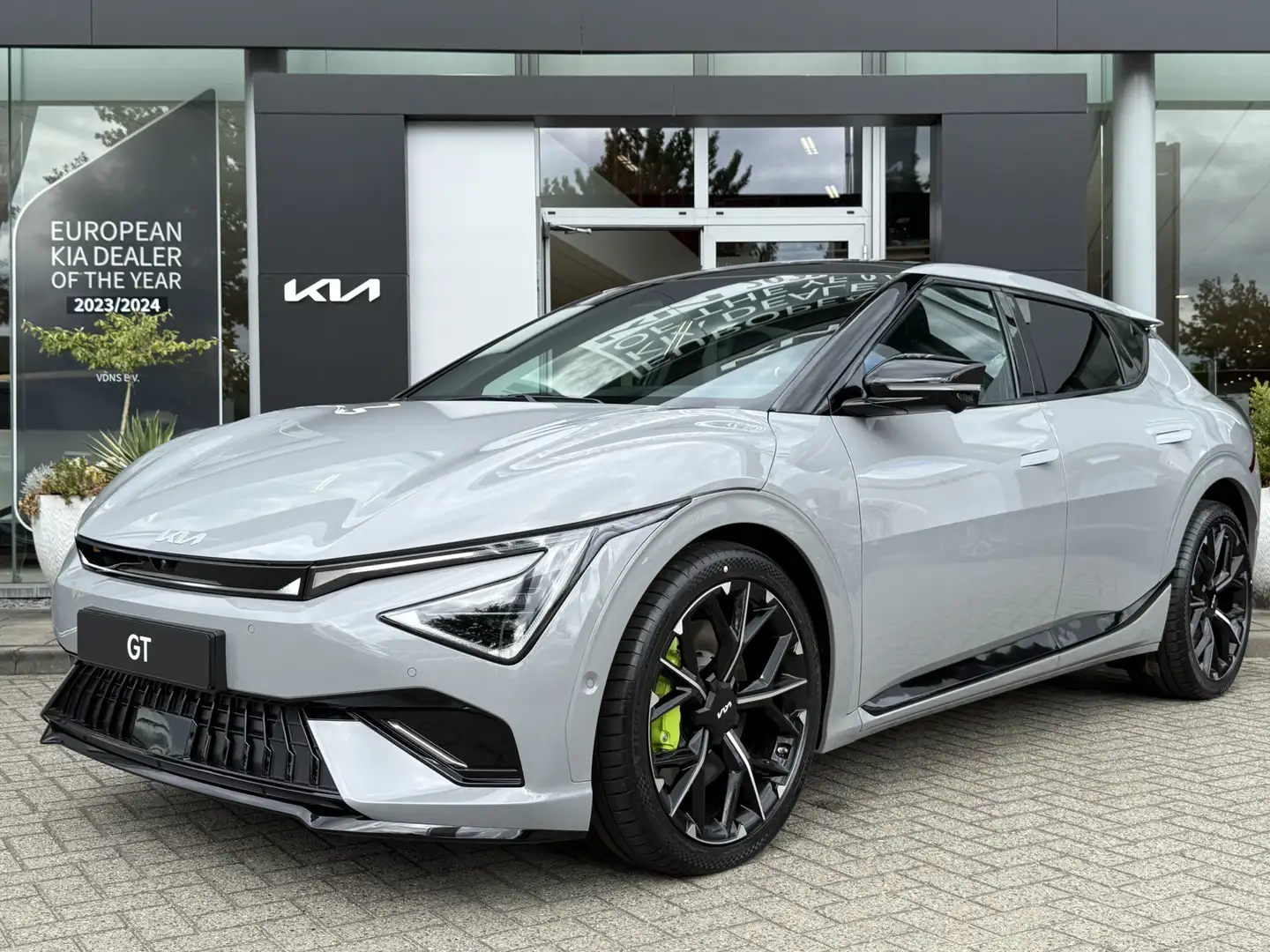 Kia EV6 GT AWD 84 kWh Tot 10 jaar garantie | Info Bas: 049 Grijs - 1