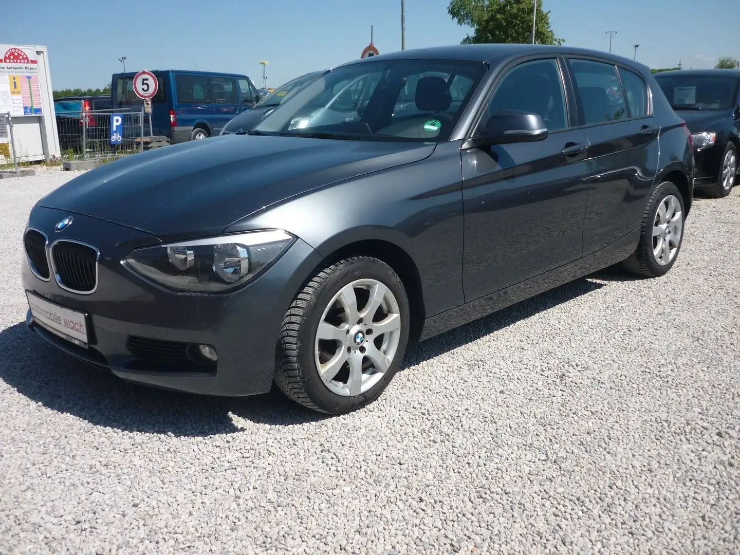BMW 116 i Euro6 Klima Navi  PDC 2.Hand TÜV:9/25! Gris - 1