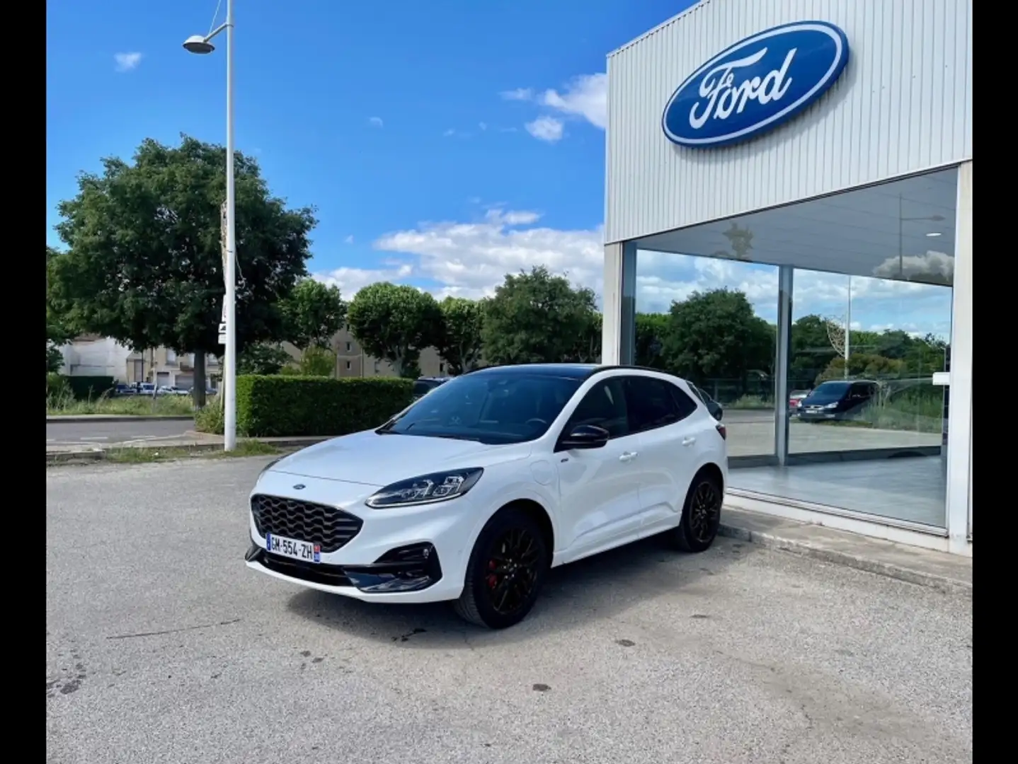 Ford Kuga 2.5 Duratec 225ch PHEV ST-Line X BVA Blanc - 2