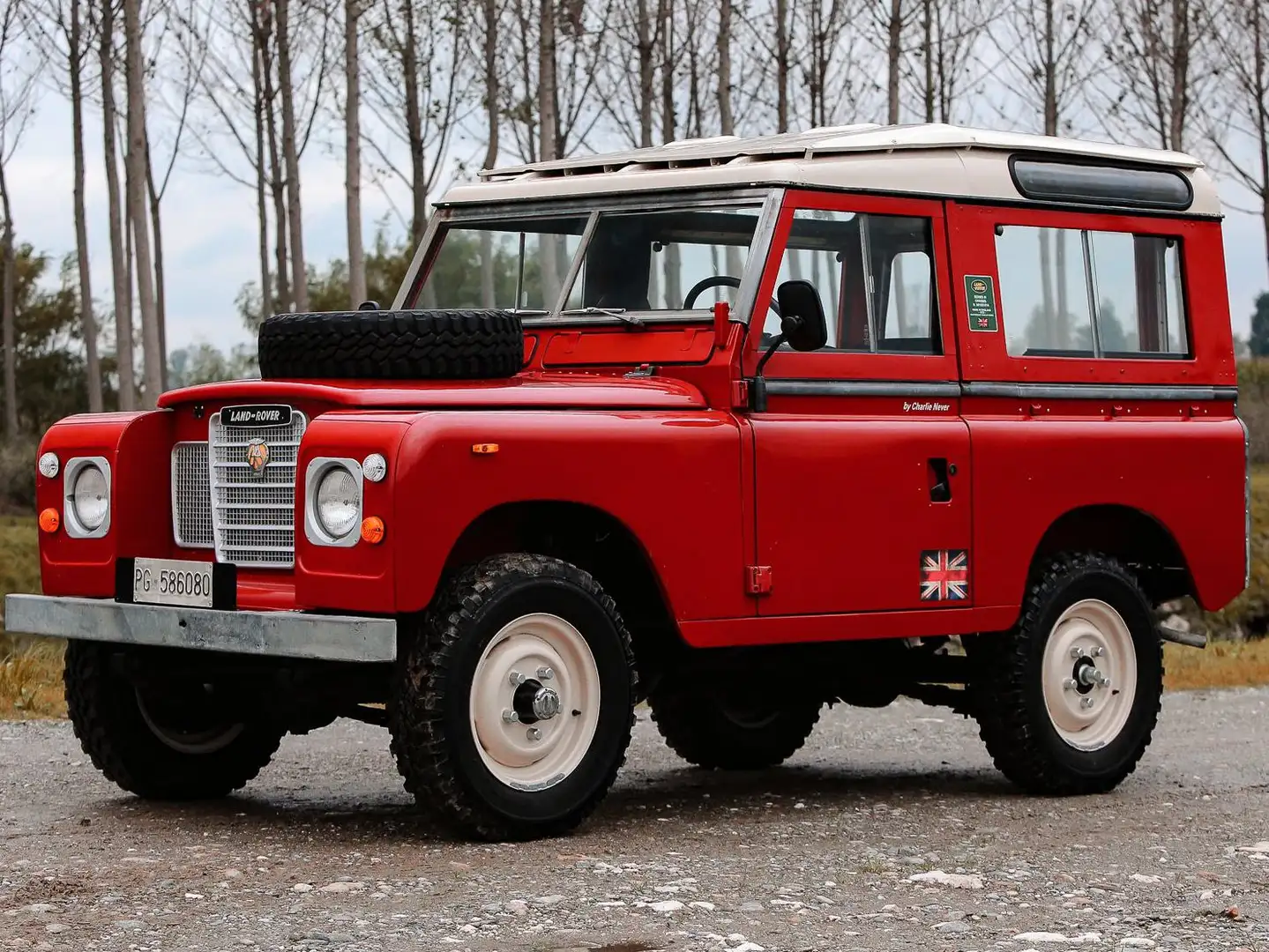 Land Rover Defender 88 - Diesel - 7Posti  A/C - Overdrive  Servosterzo Red - 1