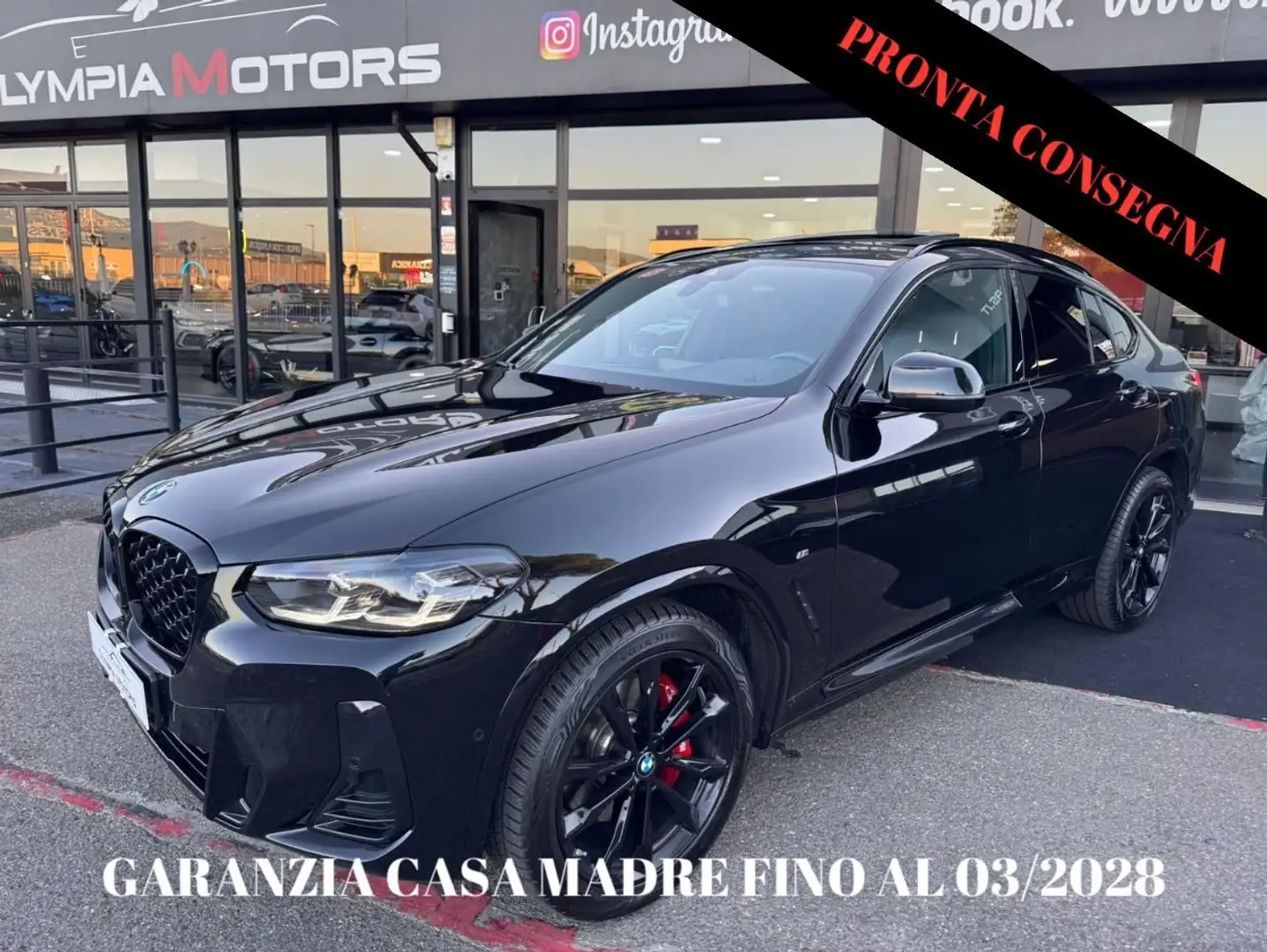 BMW X4 20D M SPORT LASER 20 KAMERA BLACK PACK TETTO Nero - 1