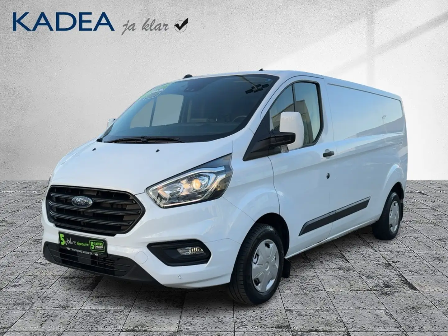 Ford Transit Custom Kasten 2.0 TDCi L2 Trend KAM+SHZ Blanc - 2