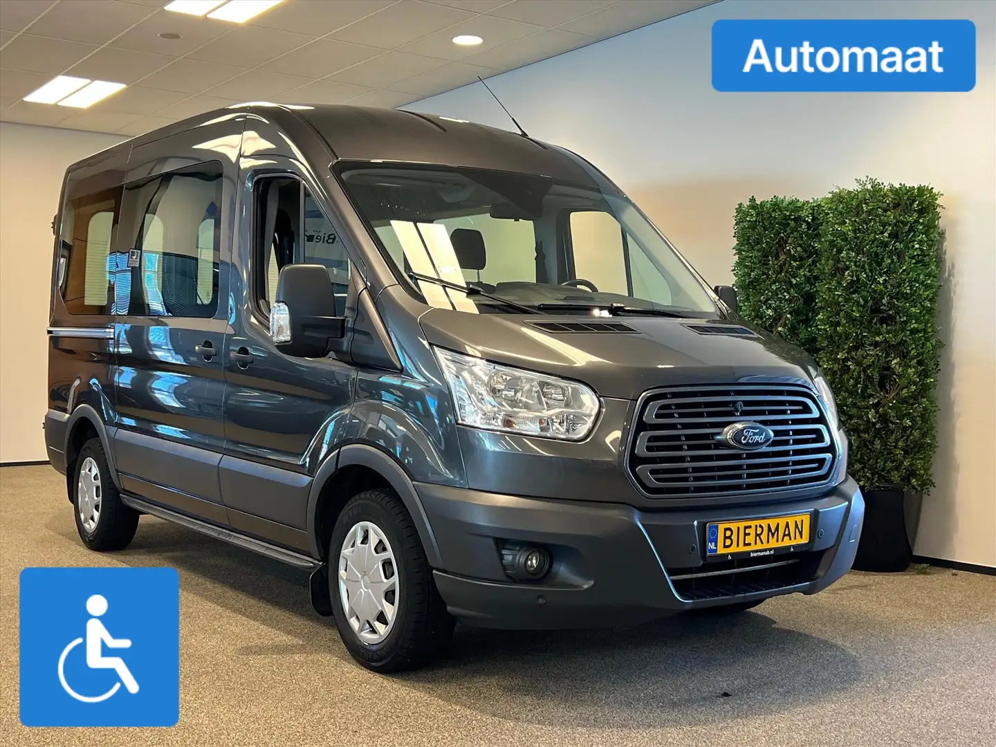 Ford Transit L2H2 Rolstoelbus Automaat (airco) 3+1 Gris - 1