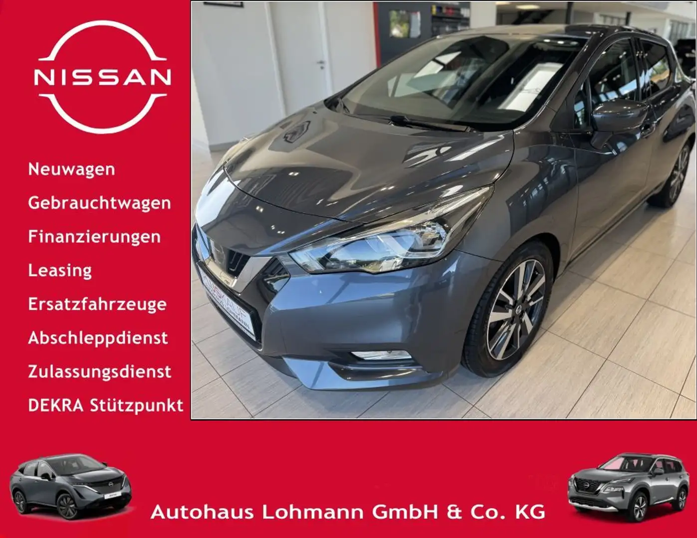 Nissan Micra 0.9 IG-T N-Connecta  NC Carplay Bluetooth Grau - 1