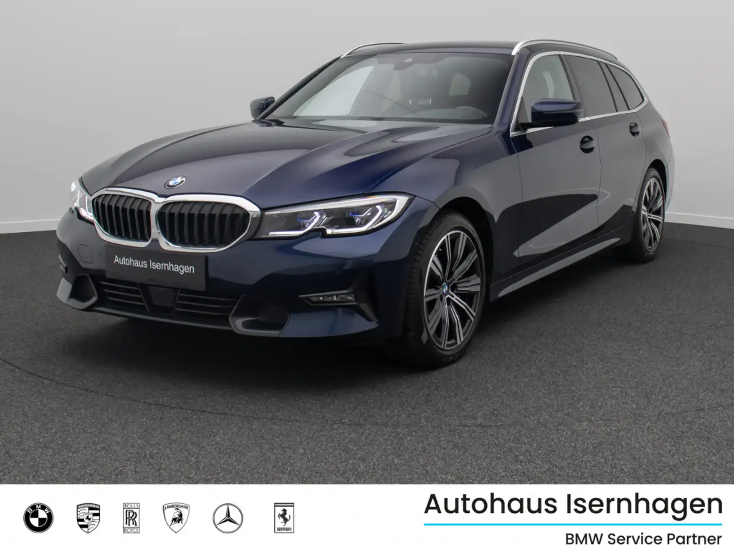 BMW 330 SportLine DAB Laser DisKey HiFi Panorama Bleu - 1