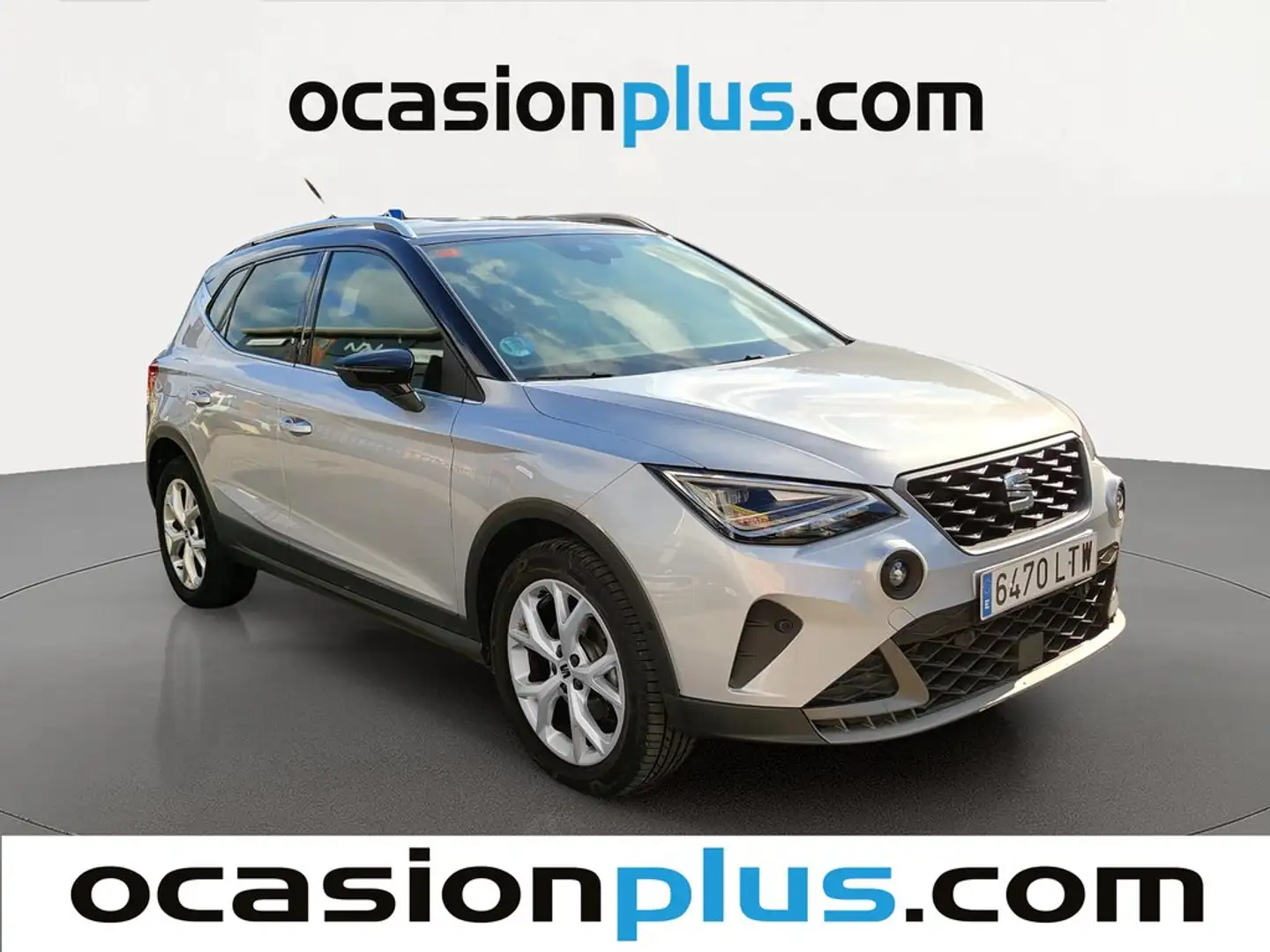 SEAT Arona 1.0 TGI S&S FR 90 Gris - 2