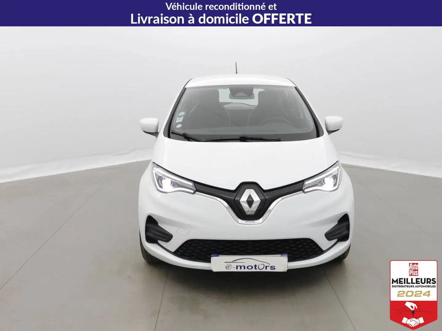 Renault ZOE R110 Achat Intégral Zen 2PL +GPS +PDC AR Wit - 2