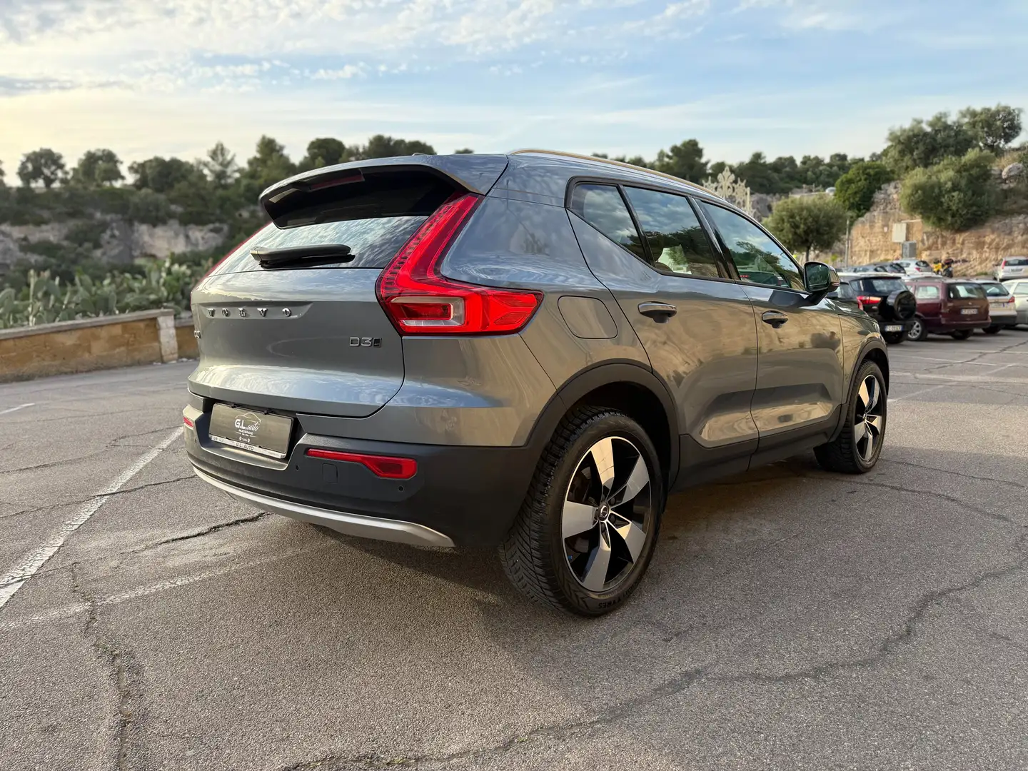 Volvo XC40 D4 AWD/2.0 150 CV/CERCHI 19"/TAGLIANDI VOLVO Grigio - 2