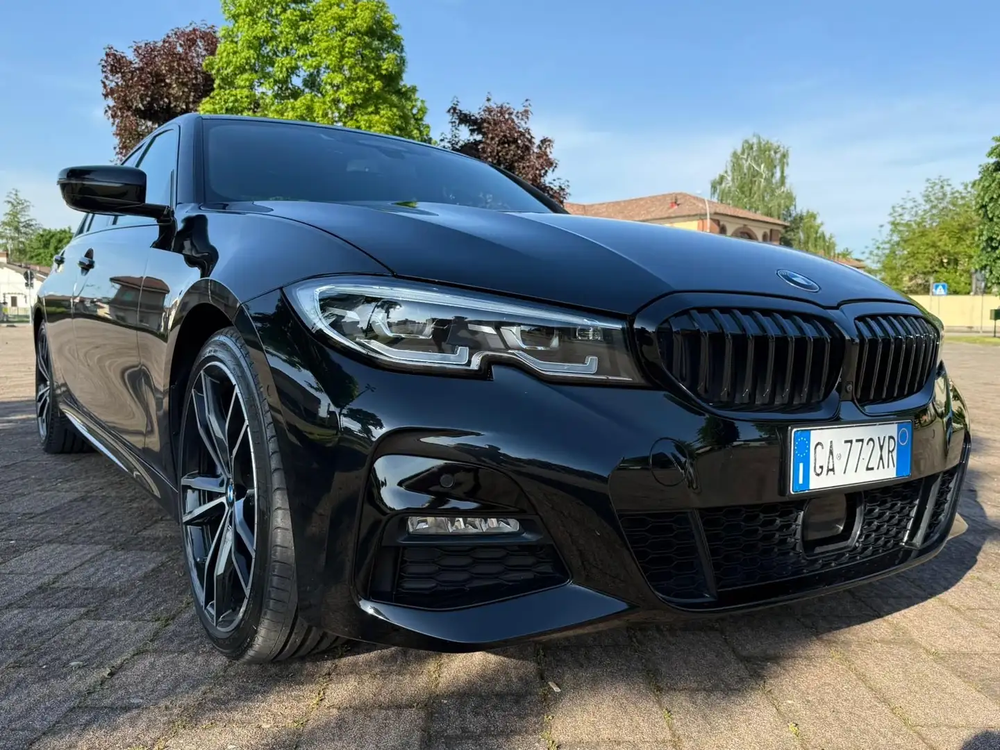 BMW 330 330d xdrive Msport auto Nero - 2