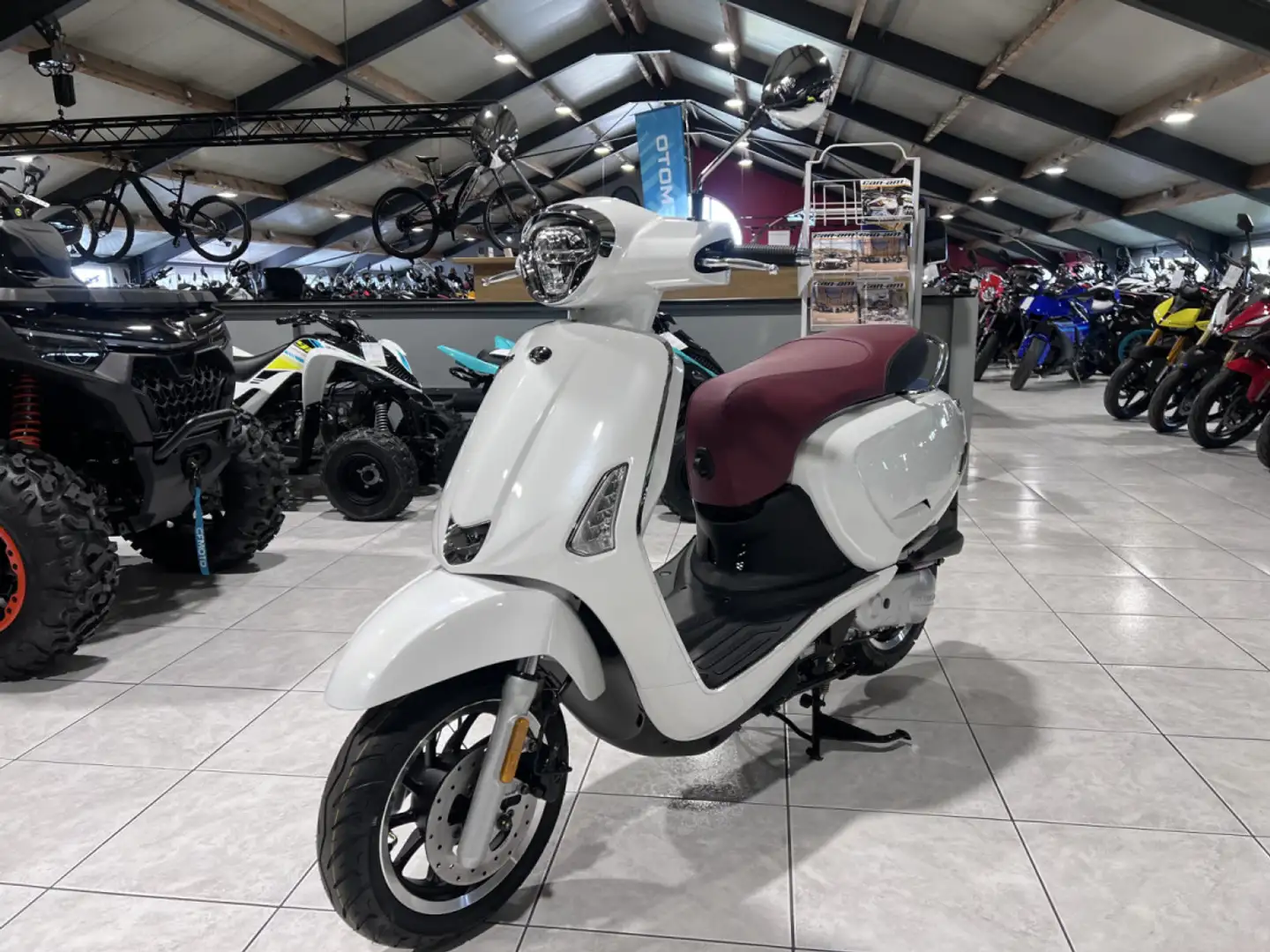 Kymco Like 50 CLASSE A 25 km/h Biały - 2