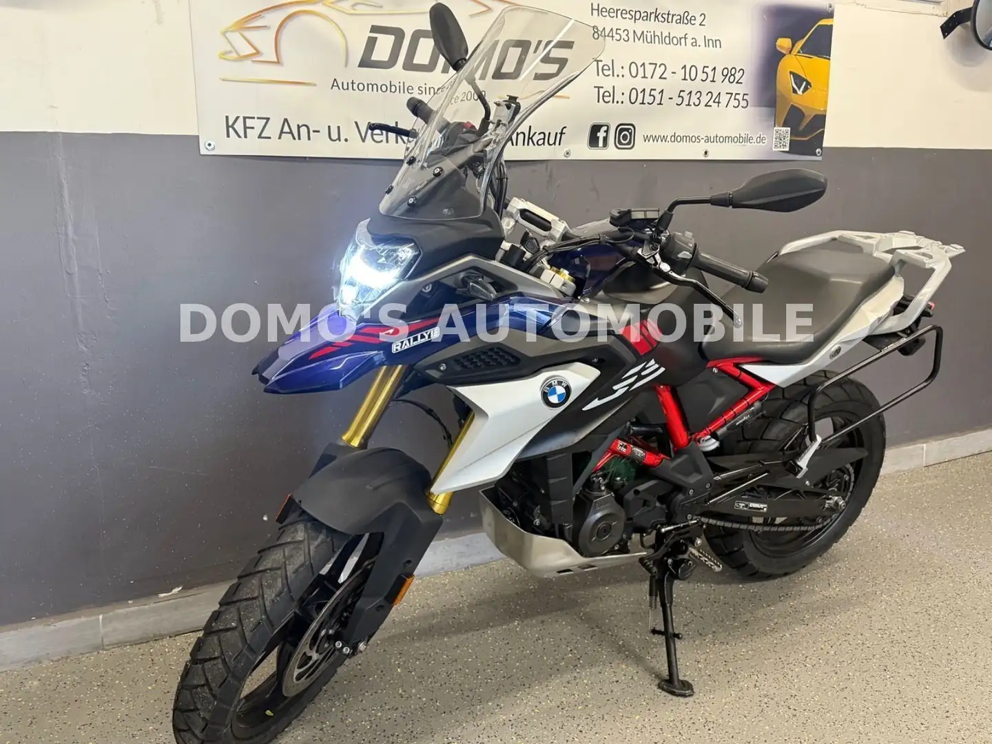 BMW G 310 GS Bleu - 2