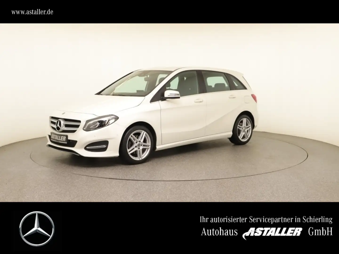 Mercedes-Benz B 200 Urban Navi+LED+Tempomt+SHZ+Businessp+Parka Weiß - 1