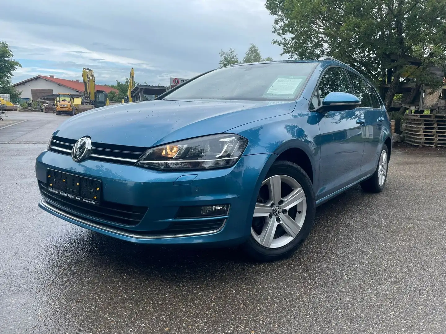 Volkswagen Golf VII Variant Highline BMT / NAVI / BI-XENON Blau - 1