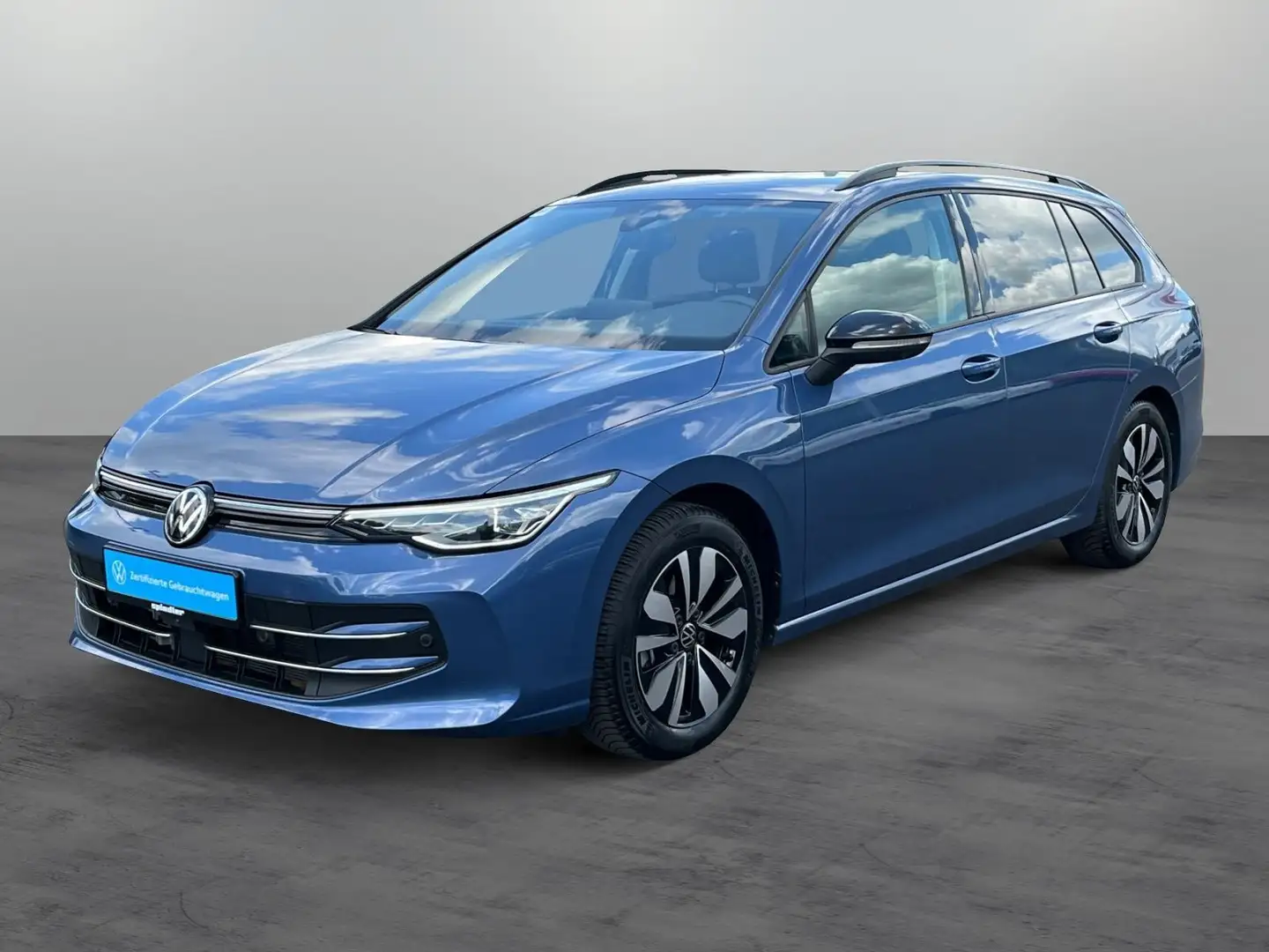 Volkswagen Golf Variant Goal 2.0TDI DSG / Matrix, Navi, AHK Blau - 2