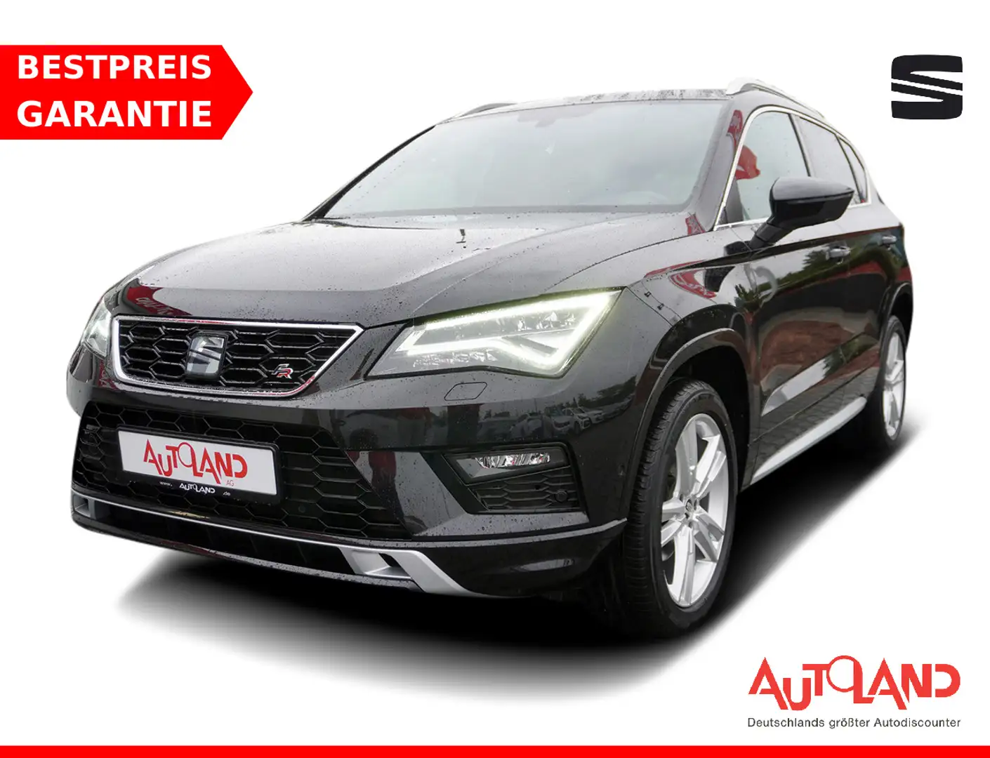 SEAT Ateca 1.5 FR LED Navi ACC Kamera AHK Noir - 1