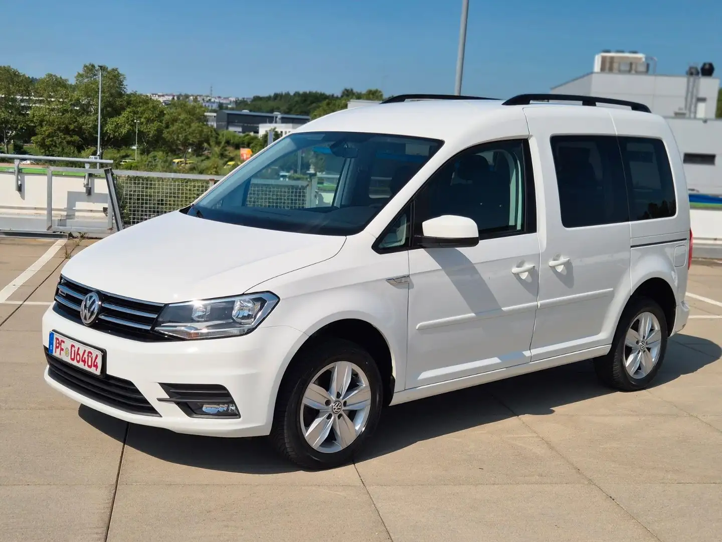 Volkswagen Caddy PKW Comfortline  4Motion EU6 Blanc - 1