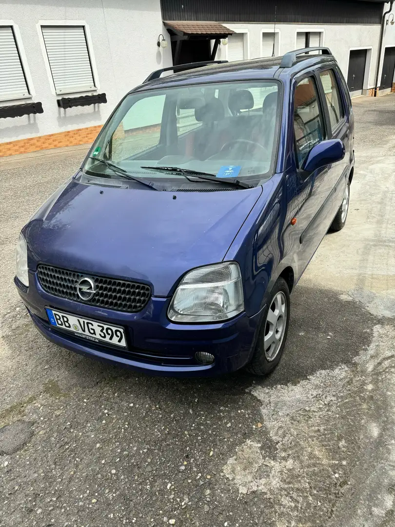 Opel Agila 1.2 16 V Comfort Modrá - 1