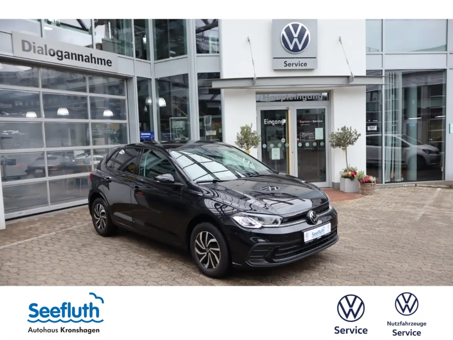 Volkswagen Polo VI 1.0 DSG Life IQ-Drive Sitzhzg. 15 Essex Noir - 1