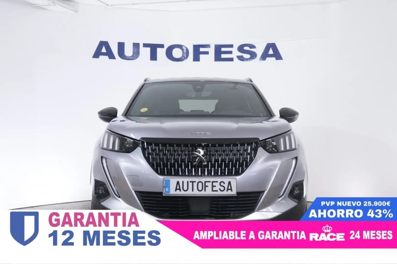 Peugeot 2008 1.5 BLUEHDI GT LINE 100CV 5P #NAVY, PARKTRONIC Gris - 2