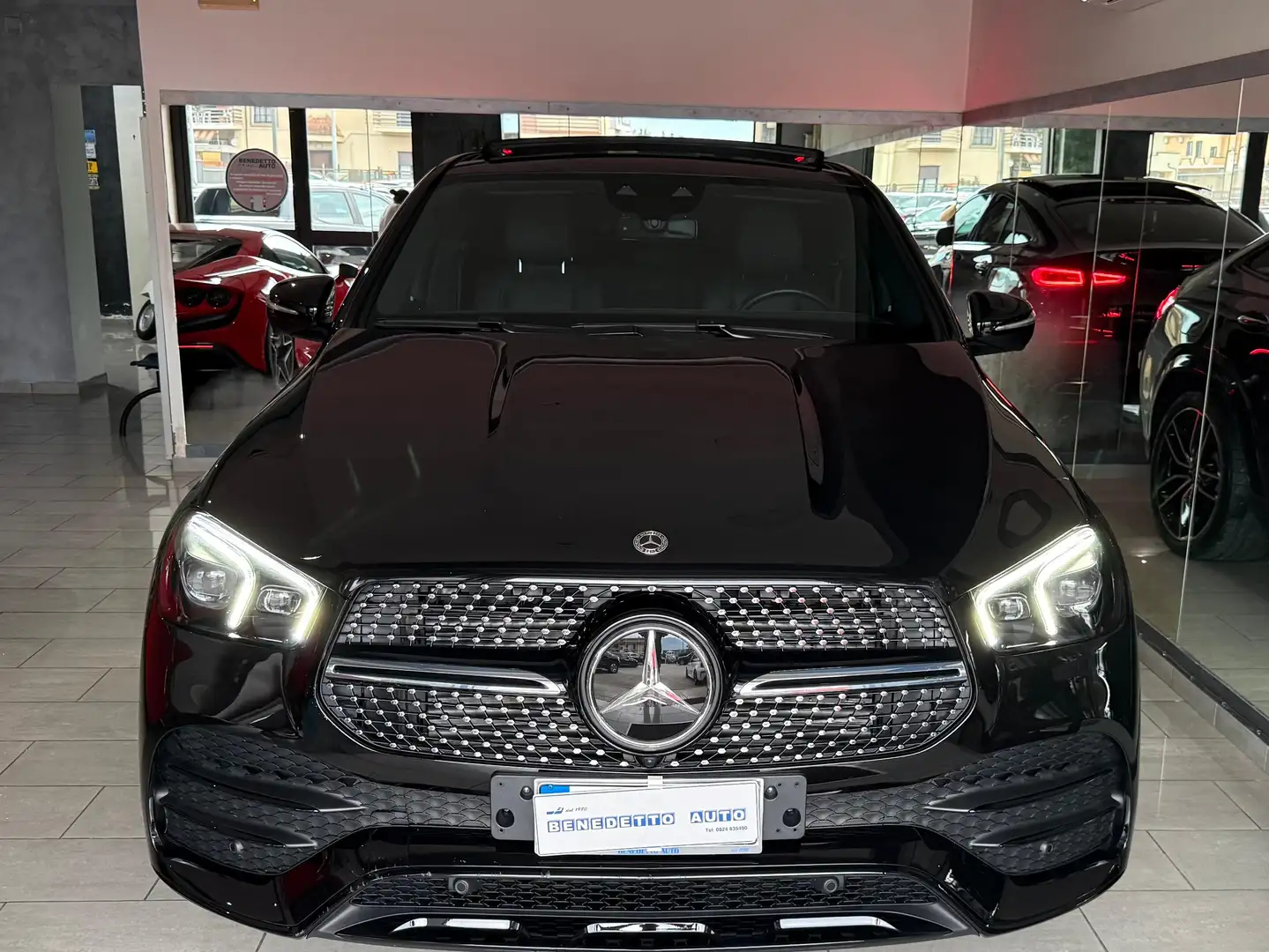 Mercedes-Benz GLE 350 Coupe PREMIUM AMG AUTOCARRO N1 TOTAL BLACK Nero - 2