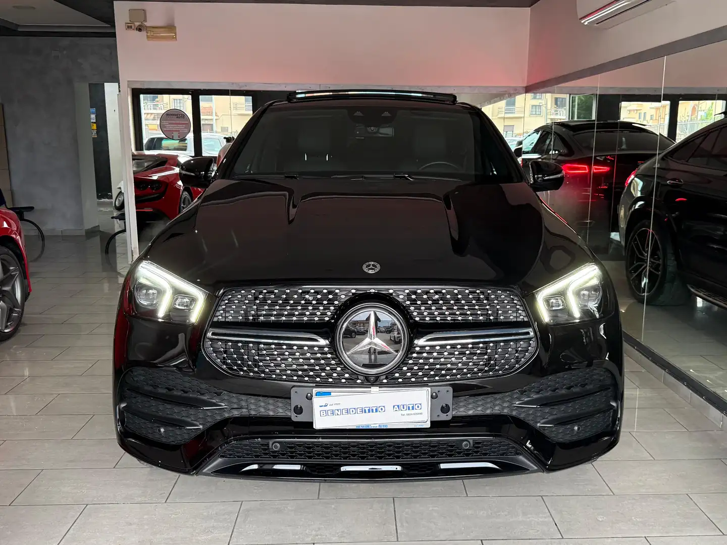 Mercedes-Benz GLE 350 Coupe PREMIUM AMG AUTOCARRO N1 TOTAL BLACK Nero - 1