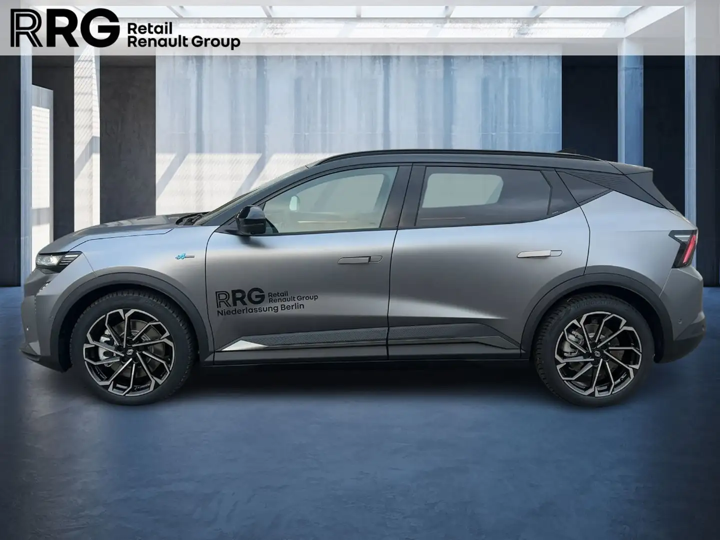 Renault Scenic 100% ele Esprit Alpine 220 Long Range Grau - 2