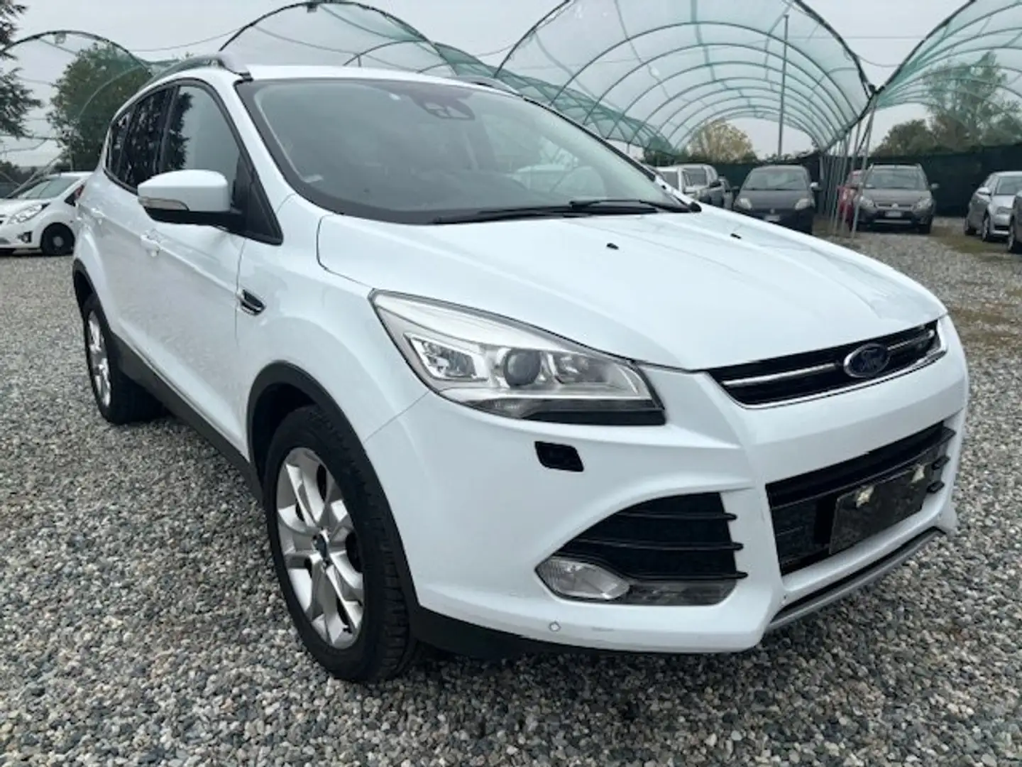 Ford Kuga Kuga 2013 2.0 tdci Titanium 4wd 163cv powershift Bianco - 1