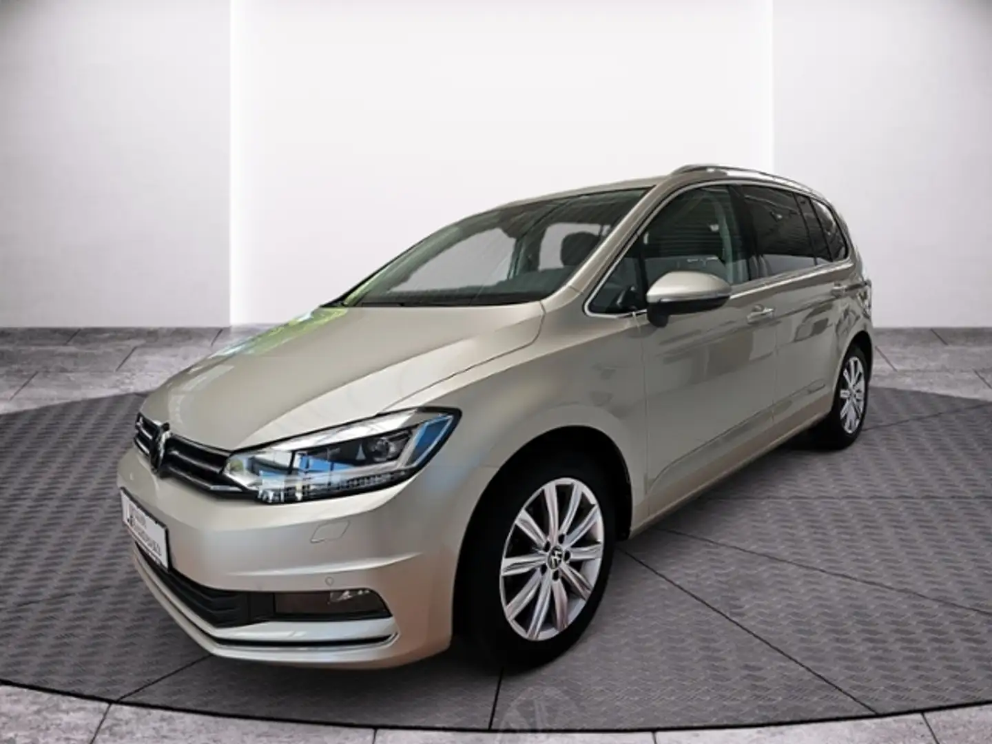 Volkswagen Touran 2.0 TDI DSG Highline AHK NAVI ACC RFK GJR Argent - 2