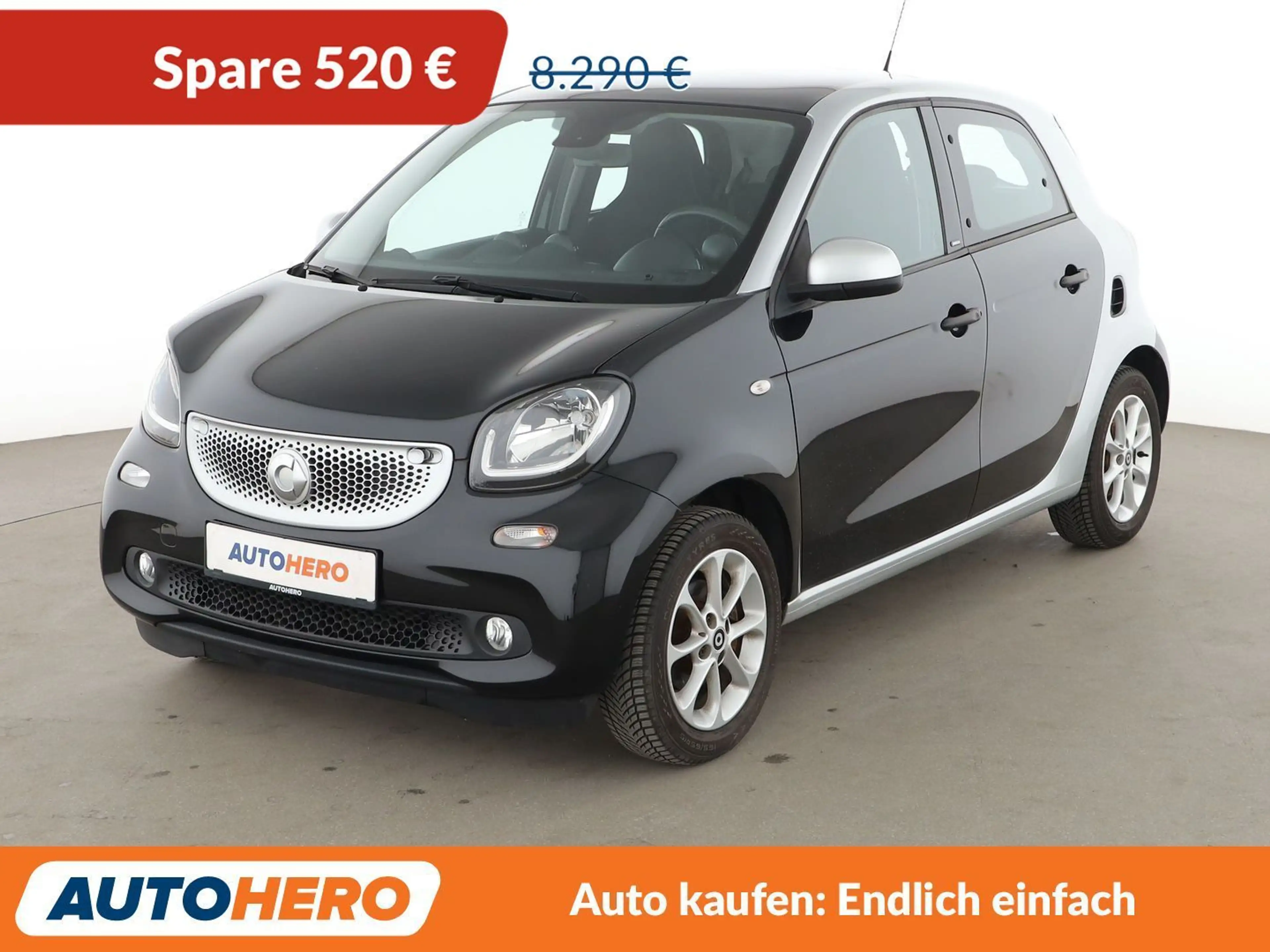 smart forFour 0.9 Turbo passion*PDC*SHZ*KLIMA*TEMPO*