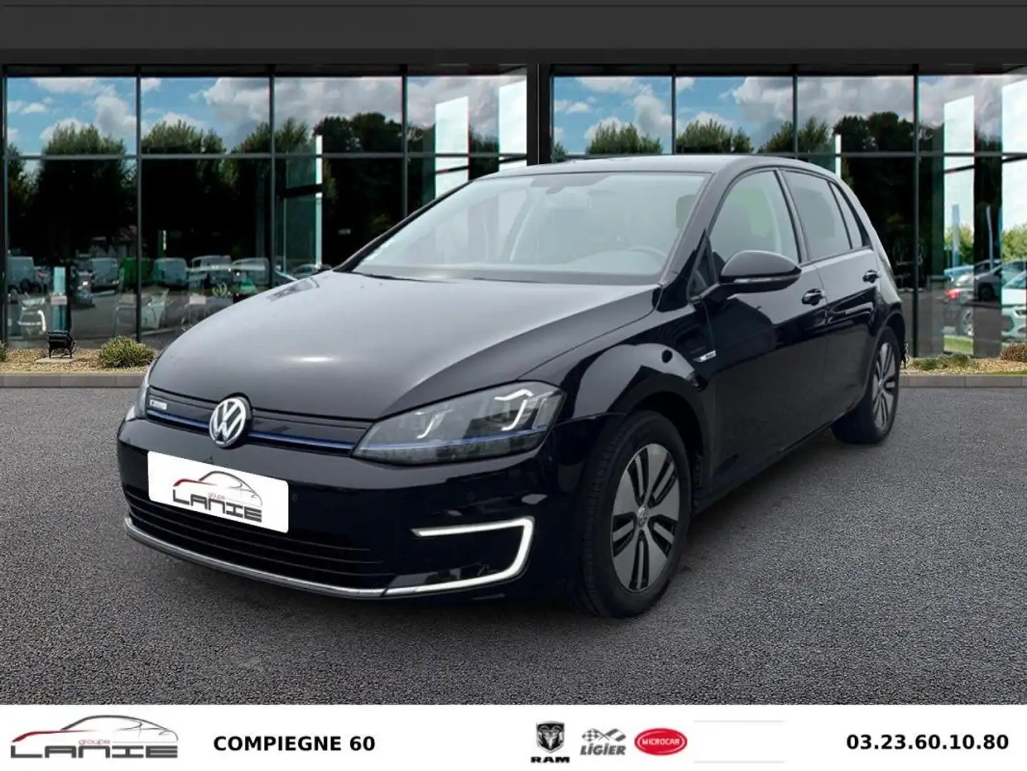 Volkswagen Golf 115 Electrique Noir - 1