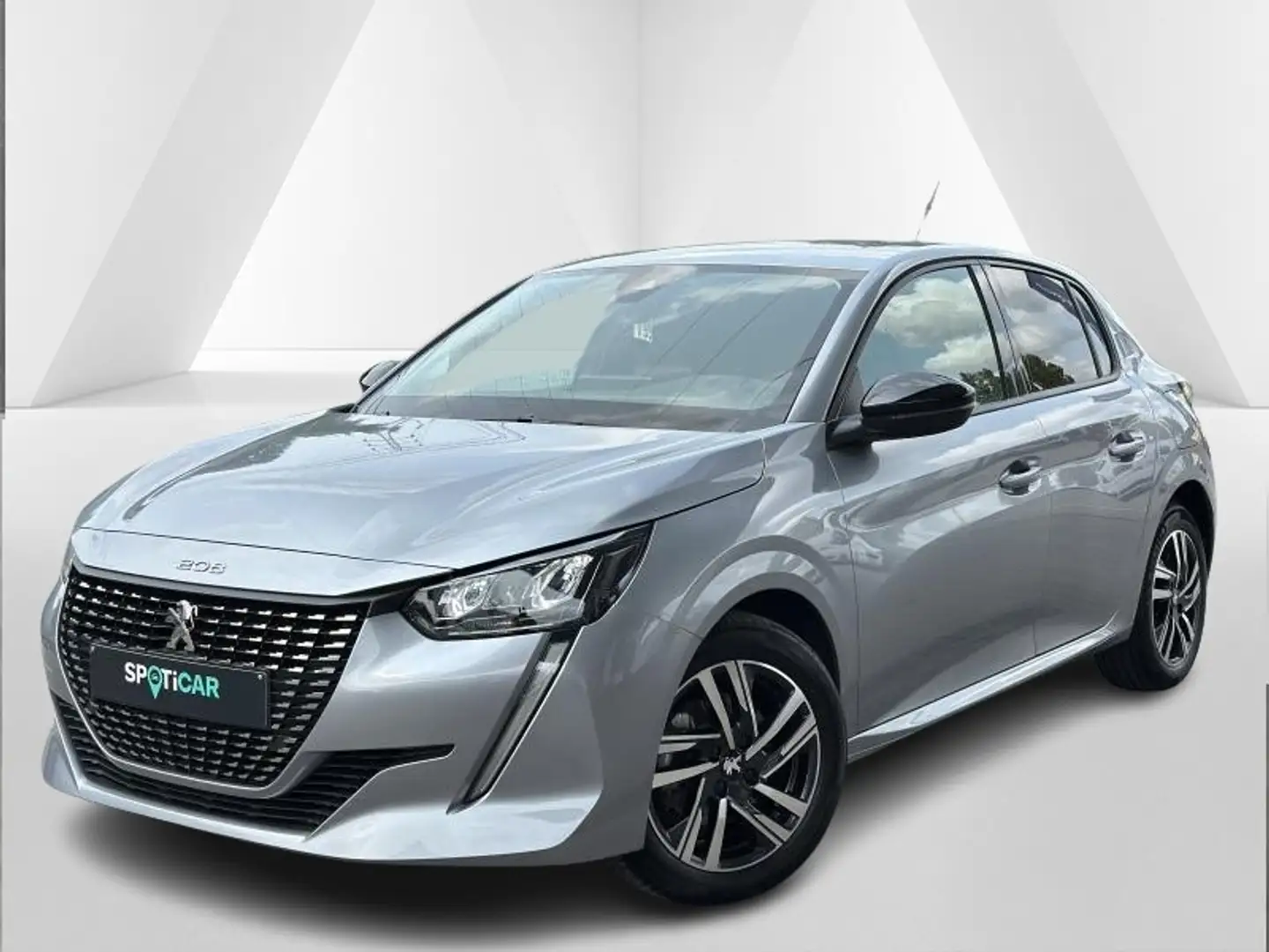 Peugeot 208 Allure Pack 12 Turbo 100cv Grau - 1