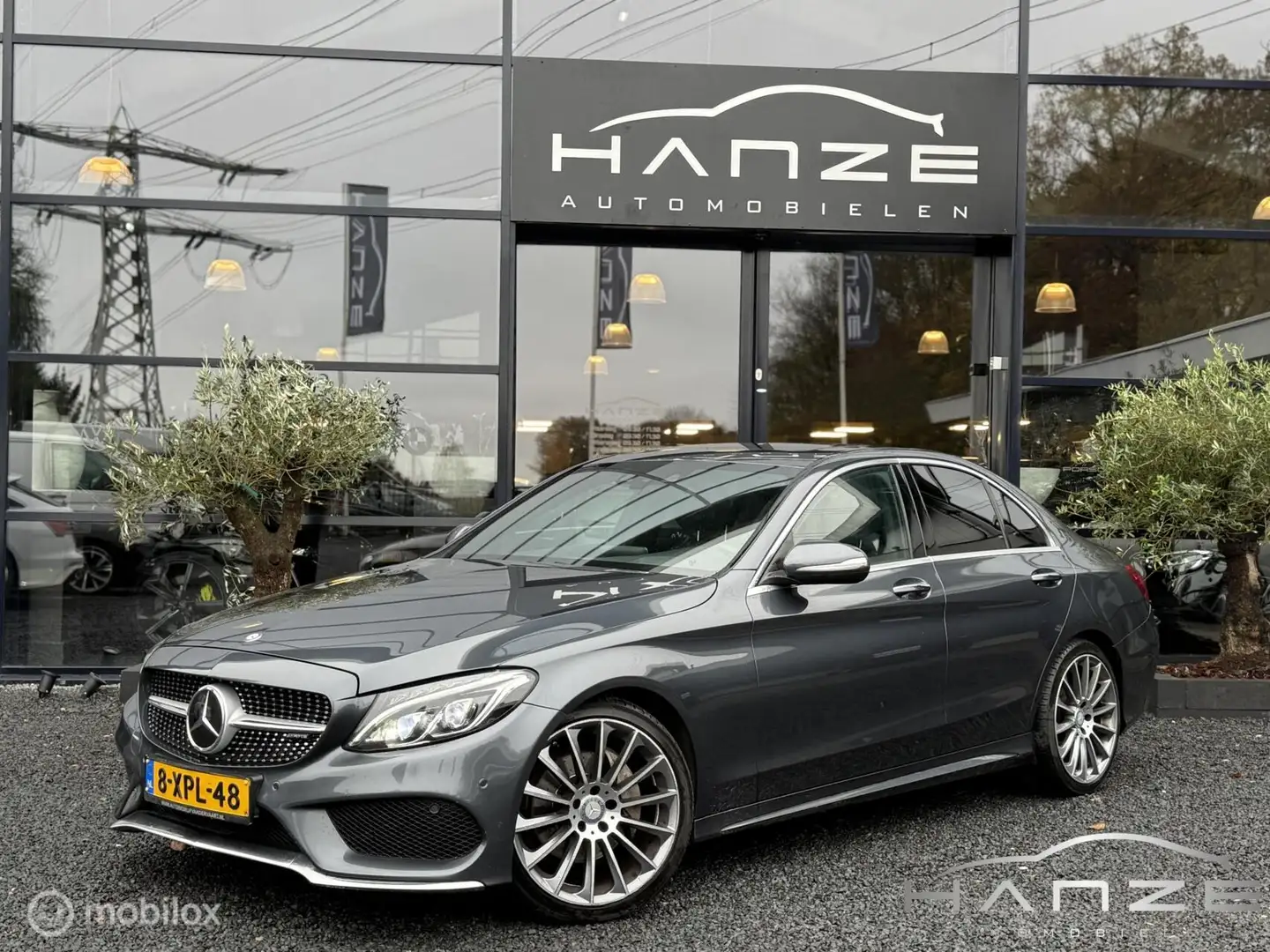 Mercedes-Benz C 220 CDI AMG Line|HUD|Pano|Luchtvering|leer Gris - 1