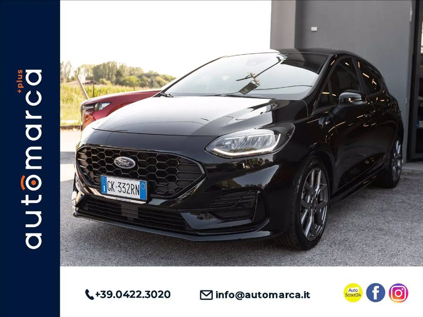 Ford Fiesta 5p 1.0 ecoboost h ST-Line X 125cv powershift Noir - 1