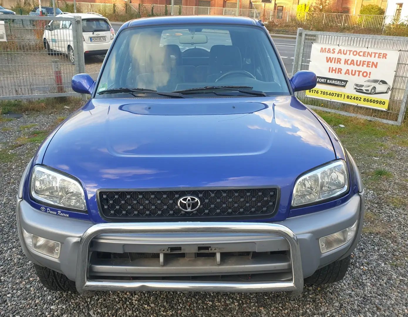 Toyota RAV 4 4x4.Schiebedach.ZV.Servo.Allus.Anhängerkupplung Blau - 1