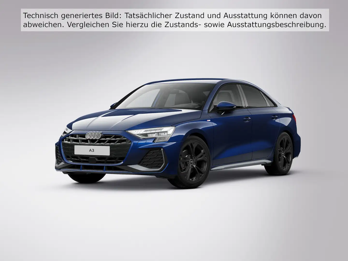 Audi A3 30 TFSI 2x S LINE ALCANTARA SONOS K Blau - 2