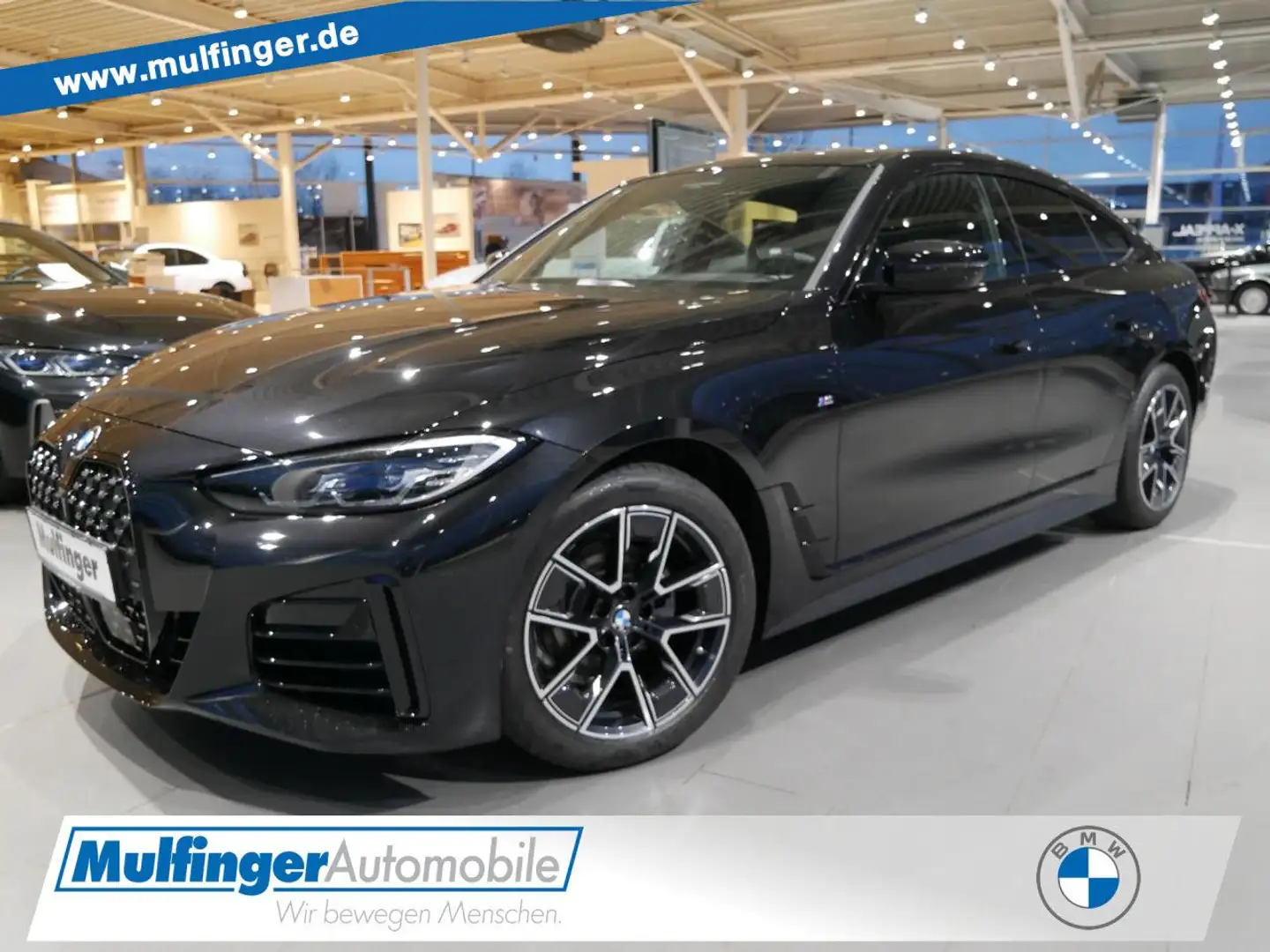 BMW 420 d Gran Coupé M Sport  HUD ACC ParkPlus HiFi Len Schwarz - 1