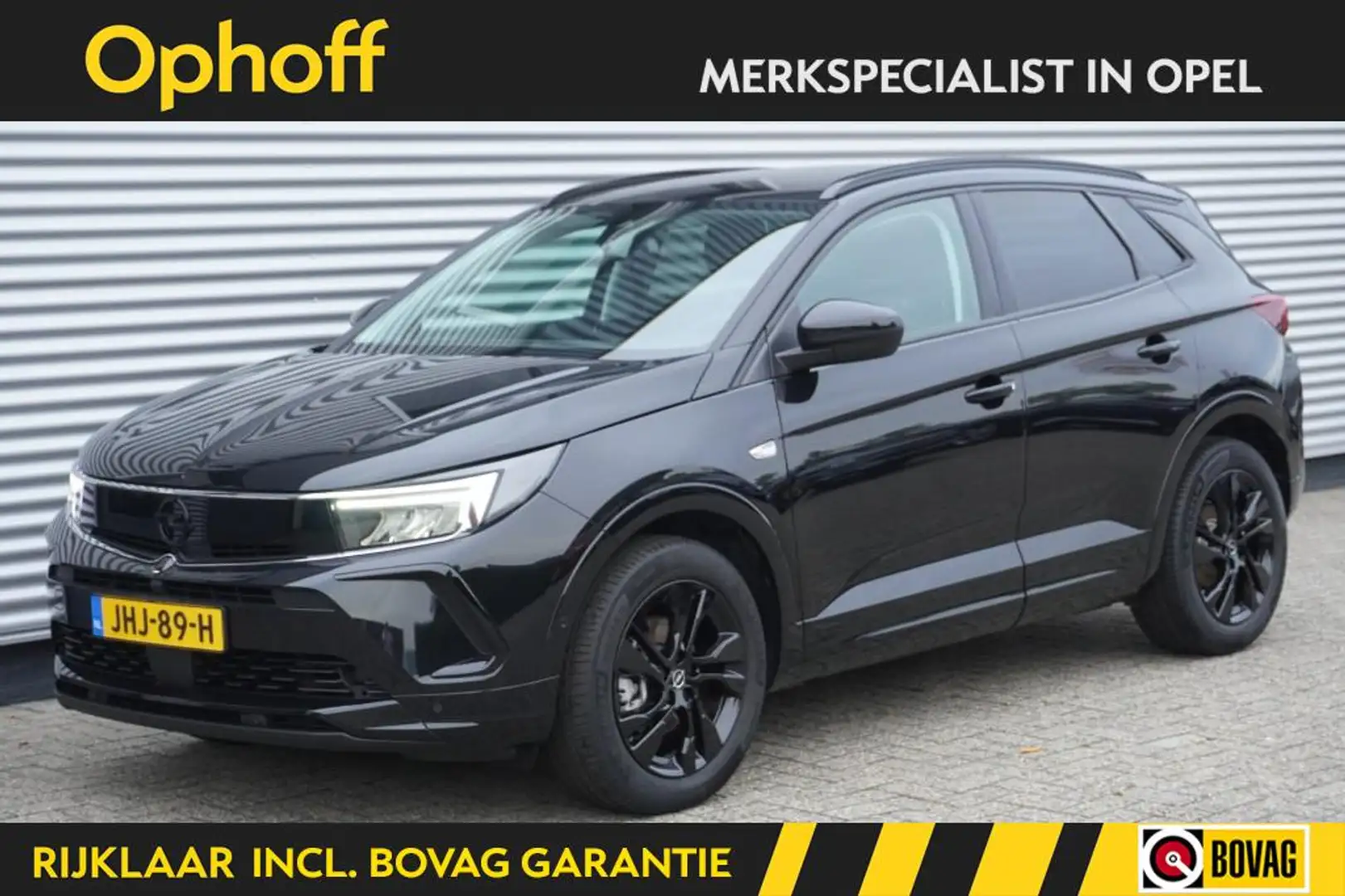 Opel Grandland 1.2 Turbo GS / Camera + PDC / Navi Pro / 18 inch / Zwart - 1