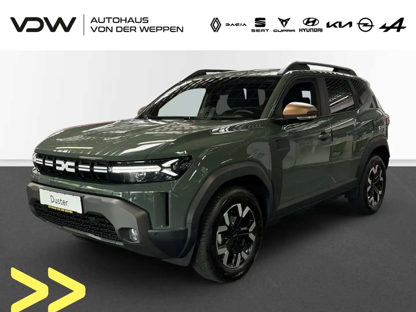 Dacia Duster III TCe 130 Extreme 4x4 mit AHK Klima Grau - 1