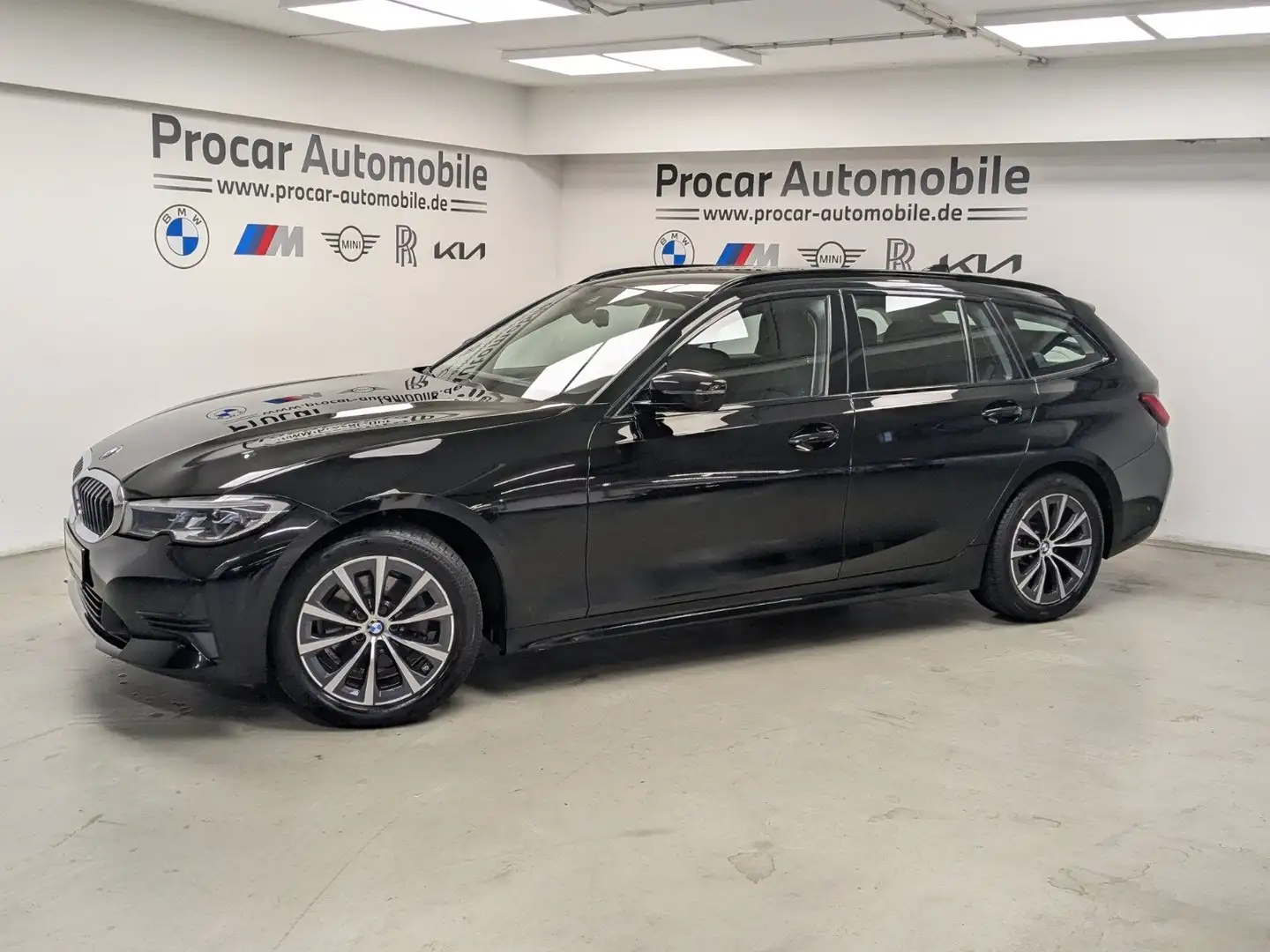 BMW 320 d Touring Laser HuD DA PA HiFi DAB LED Schwarz - 2