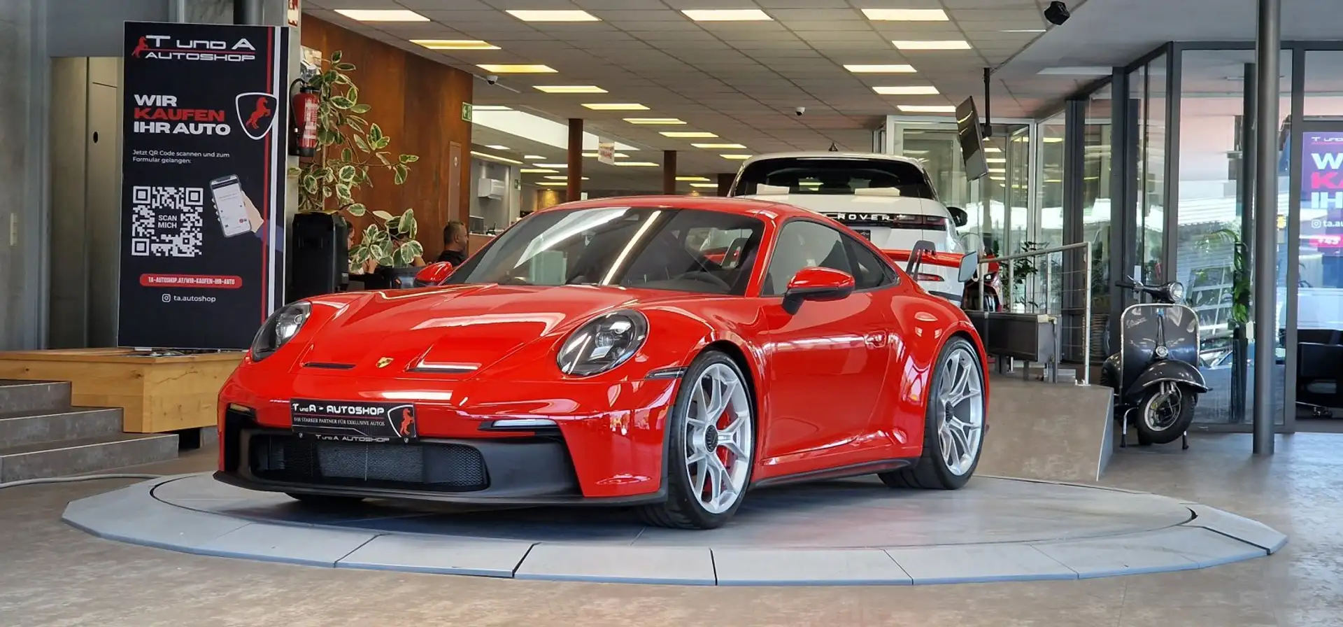 Porsche 911 GT 3 Coupe PDK *Vollschalensitze*Kamera*Navi*20Zol Rot - 1