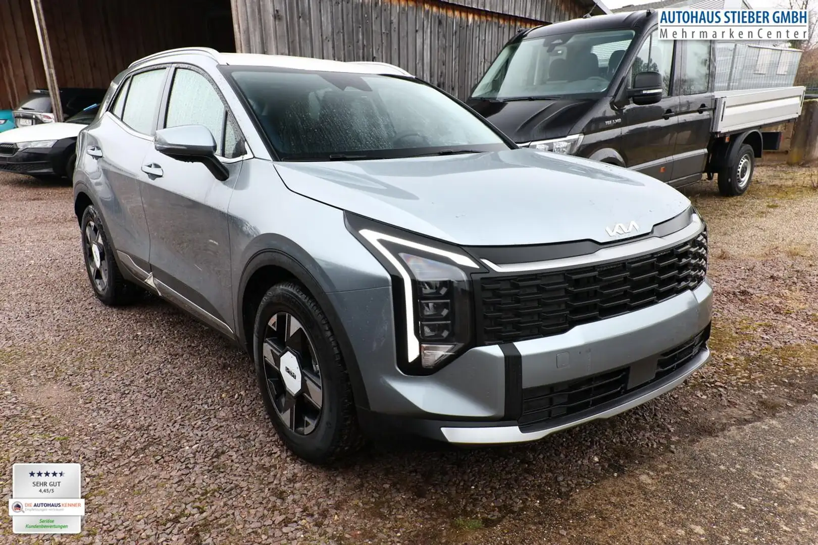 Kia Sportage AWD MY26 ACC LED SHZ Kam Nav 2xPDC Keyl 132 kW ... Silber - 2