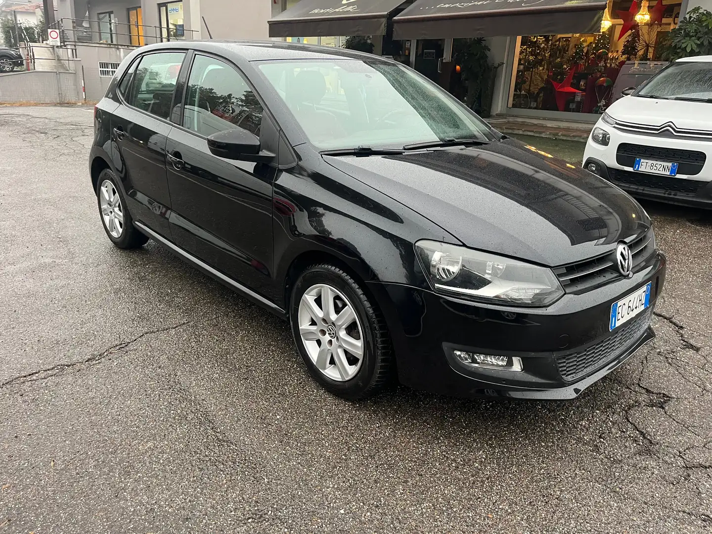 Volkswagen Polo 1.2TSI benzina/DSG/Euro5/neopatentato/unico prop. Fekete - 2