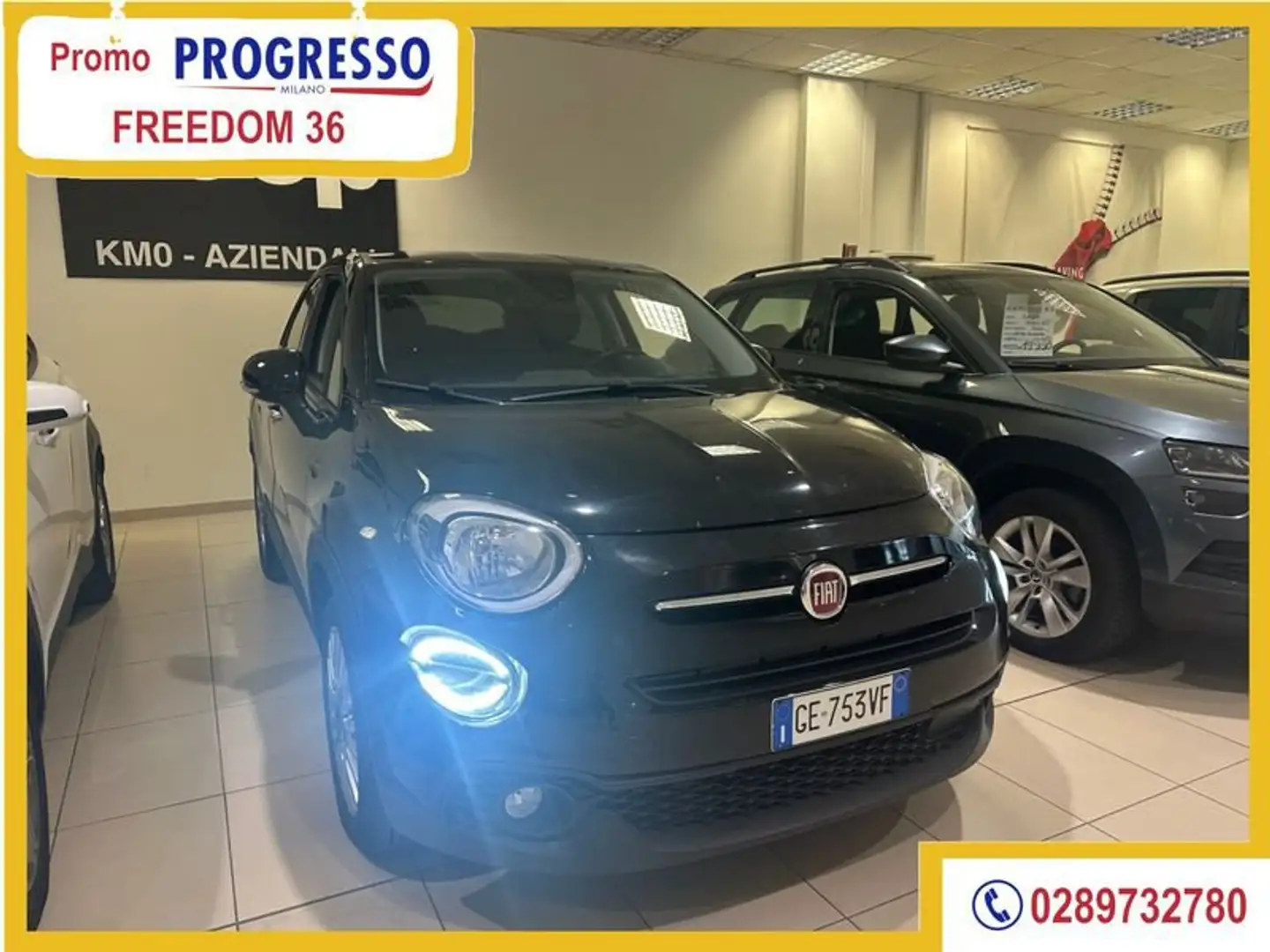 Fiat 500X 1.0 T3 120 CV Connect Nero - 1