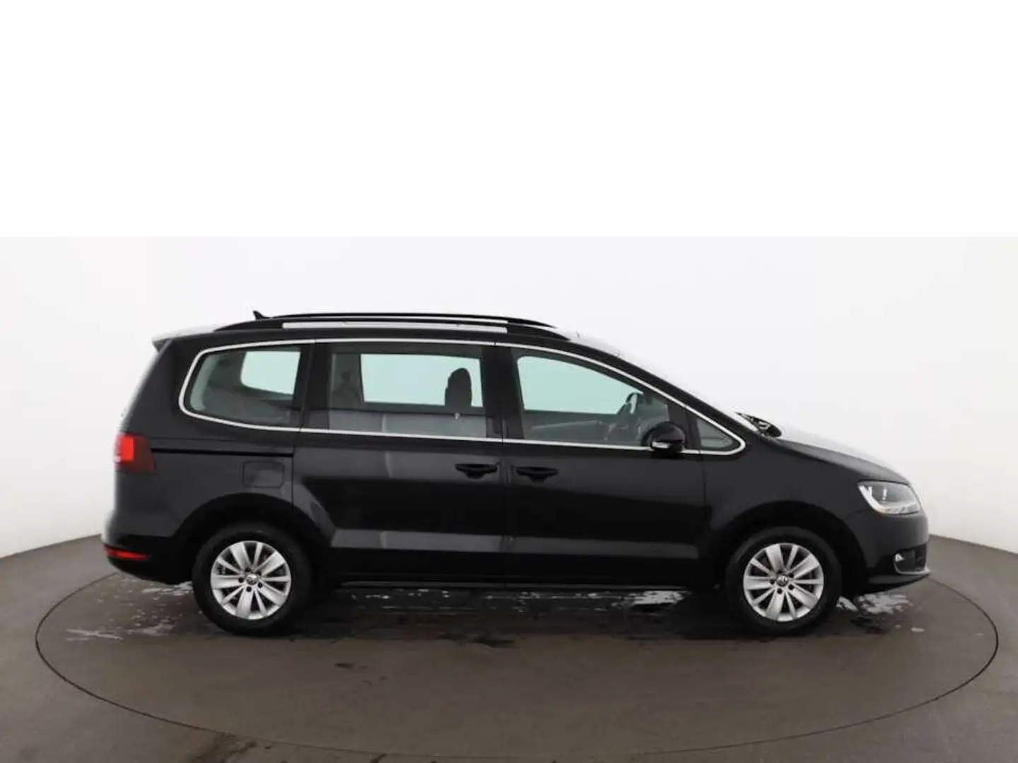Volkswagen Sharan 2.0 TDI Comfort Aut 7-SITZER SKY RADAR NAV Schwarz - 2