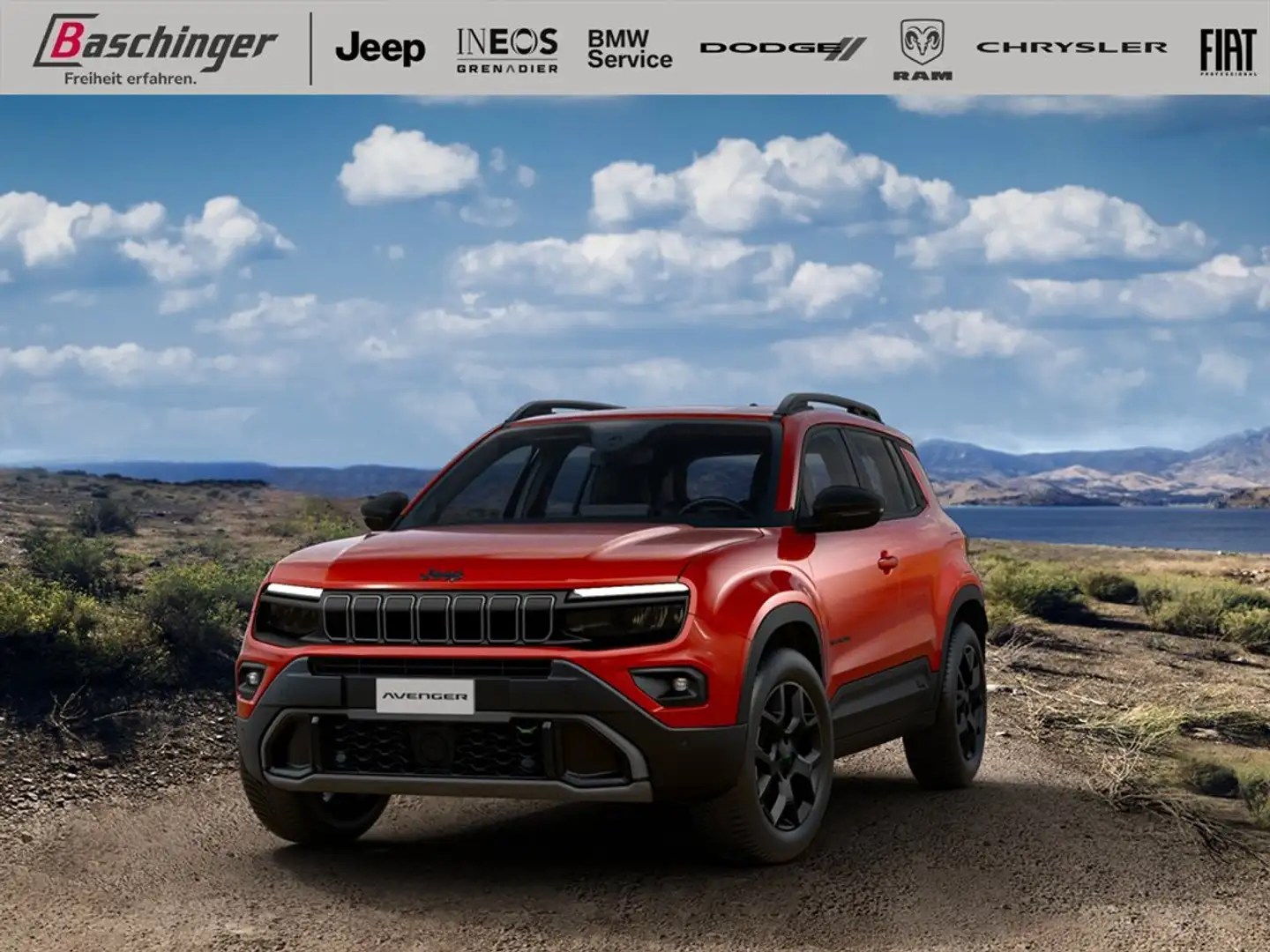 Jeep Avenger 1.2 e-Hybrid 4xe Upland Bestellbar!! Rot - 1