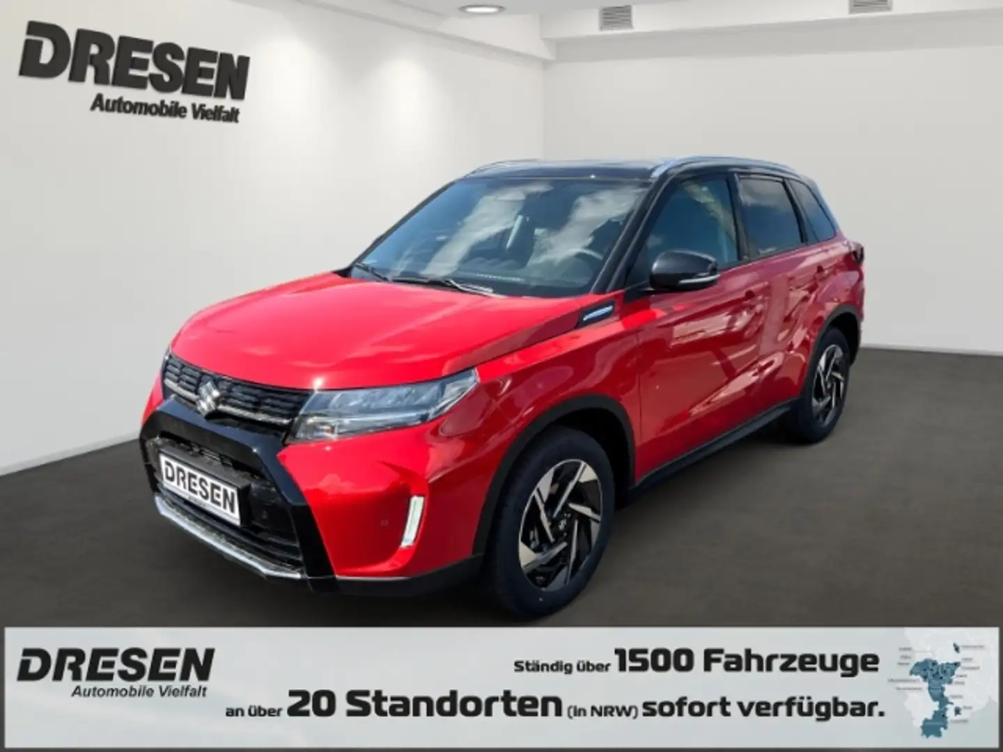 Suzuki Vitara Comfort+ 1.4 Boosterjet Hybrid Panoramadach+SHZ Schwarz - 1