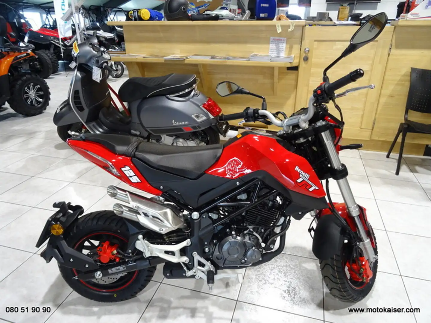 Benelli Tornado NAKED T 125 E5 Rouge - 1