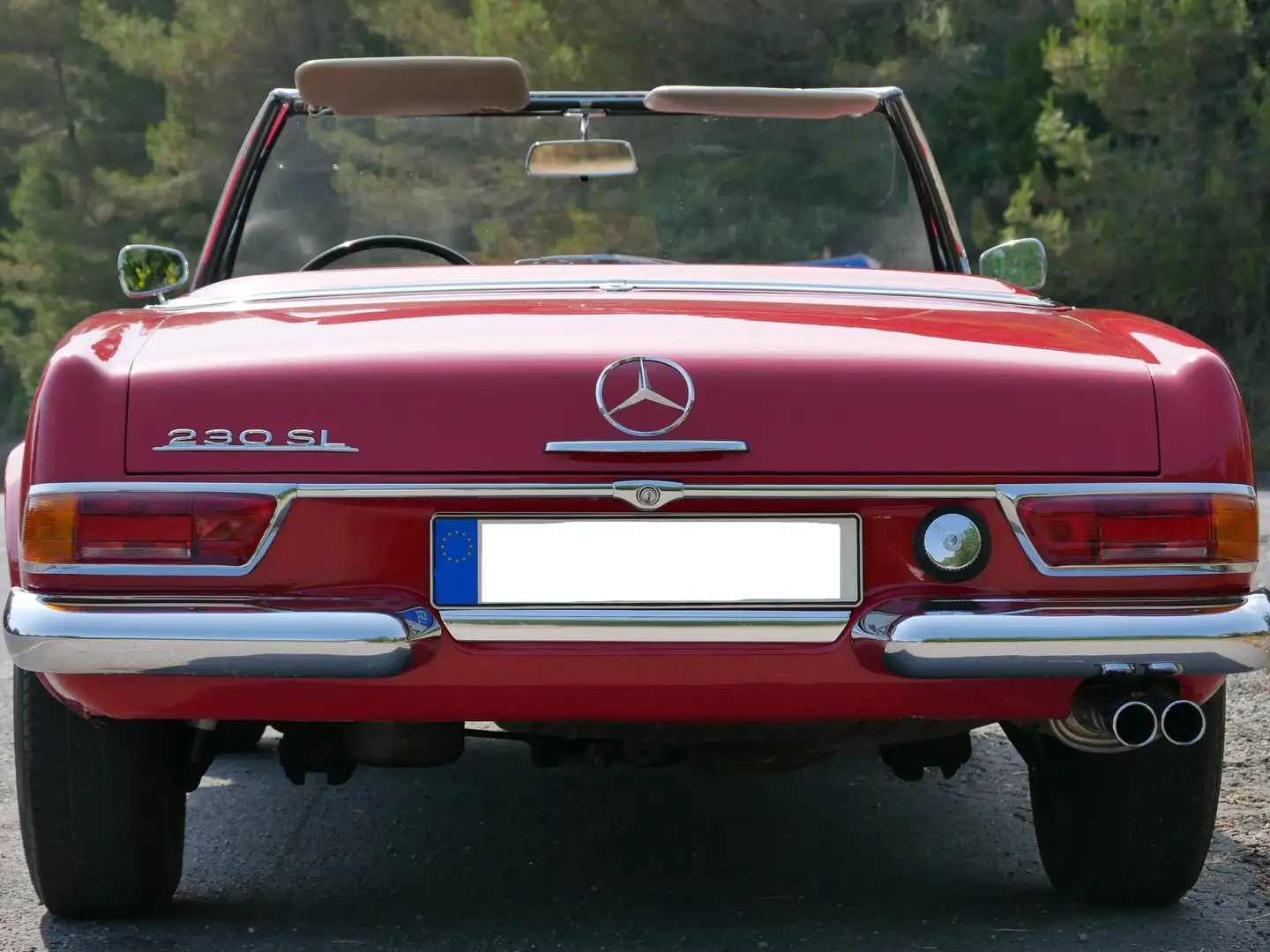Mercedes-Benz SL 230 Roşu - 2
