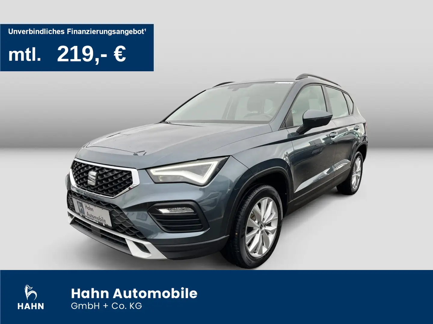 SEAT Ateca 1.5 TSI Style Navi AHK Sitzhzg GRA Einpark Grijs - 1
